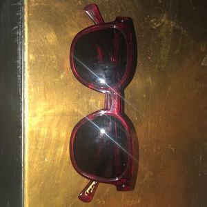 Raen Squire red sunglasses